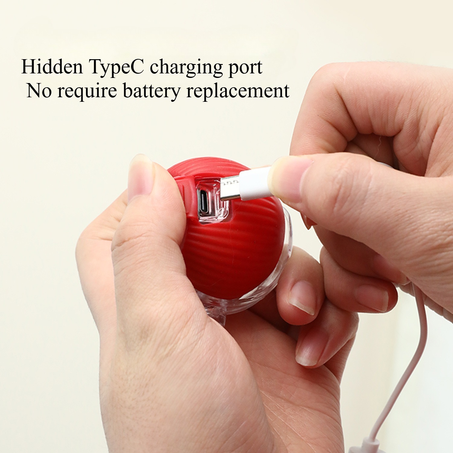 Silicone Automatic Teaser Ball for Cats