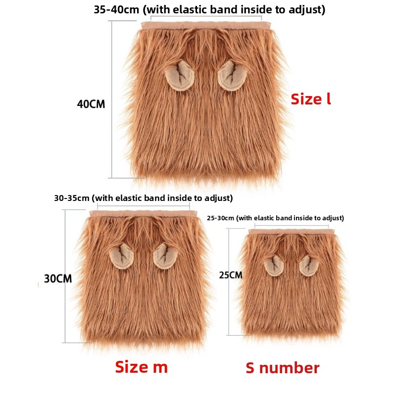 Lion Mane Cosplay Headgear for Halloween