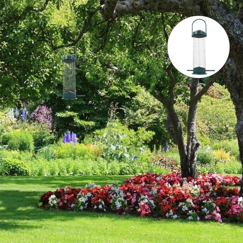 Wrought Iron Mesh Wild Bird Feeder