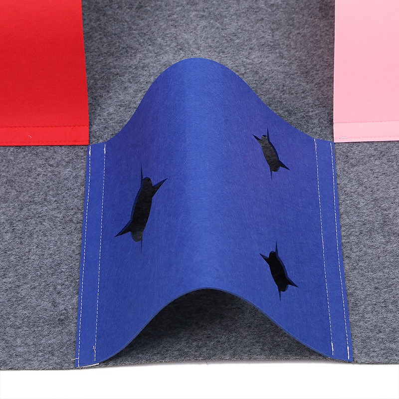 Eco-Friendly Felt Cat Tunnel for Play