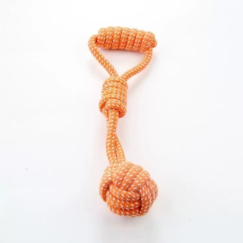 Cotton Rope Giraffe Chew Toy for Pets