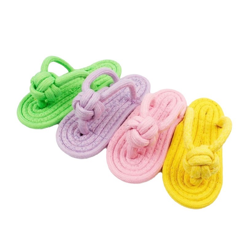 Cotton Rope Giraffe Chew Toy for Pets