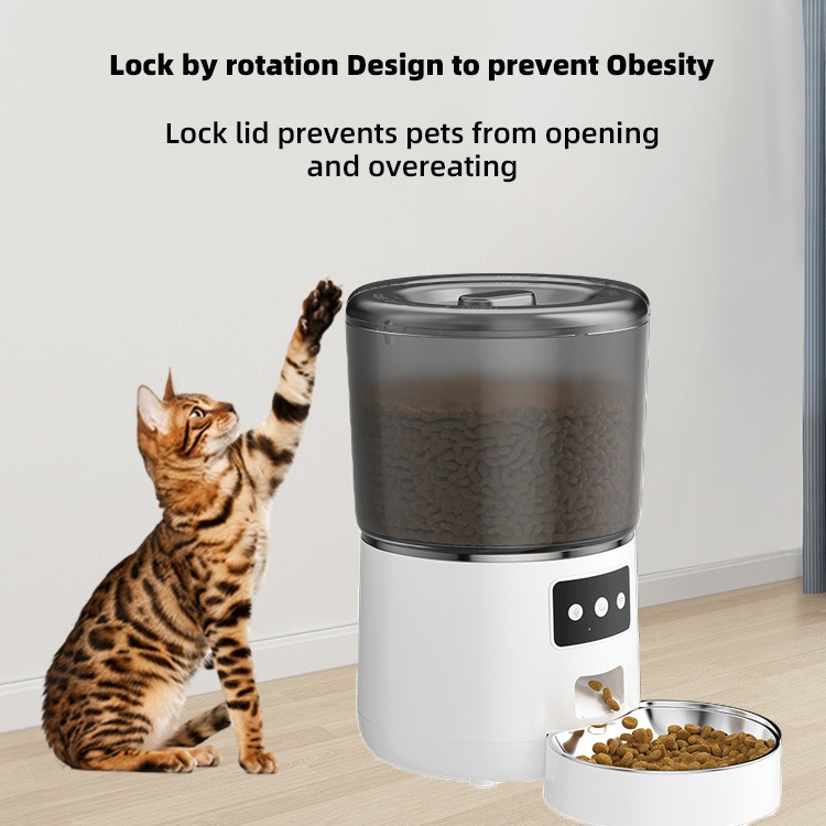 WiFi Enabled 4L Automatic Cat Feeder