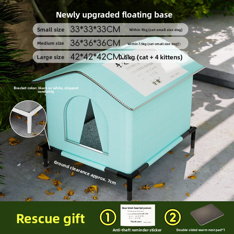Winter Rescue Shelter for Stray Cats
