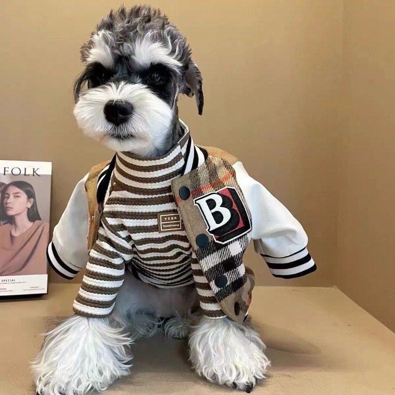 Two-Legged Baseball Suit for Small Dog Breeds
