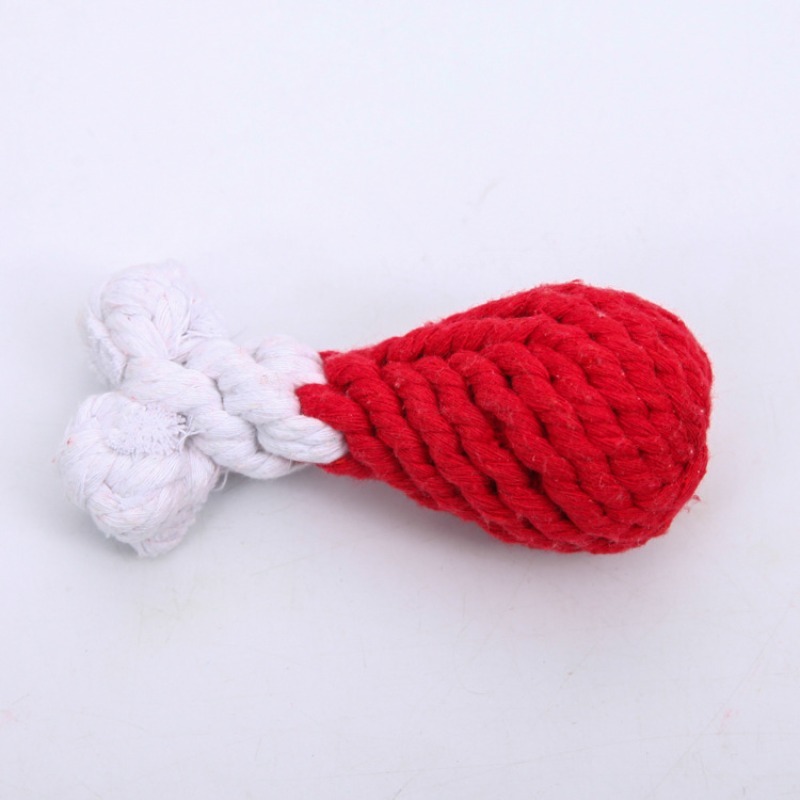 Cotton Rope Animal Chew Toy for Dental Health