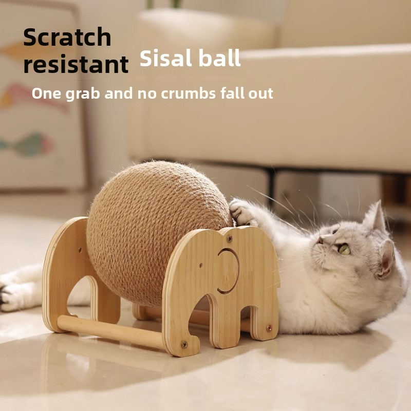 Sisal Material Vertical Cat Climbing Frame