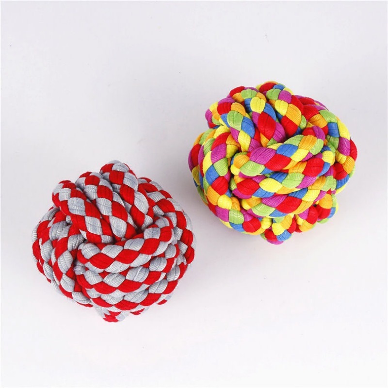 Cotton Rope Giraffe Chew Toy for Pets