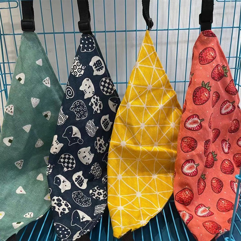 Breathable Cat Hammock with Cartoon Pattern