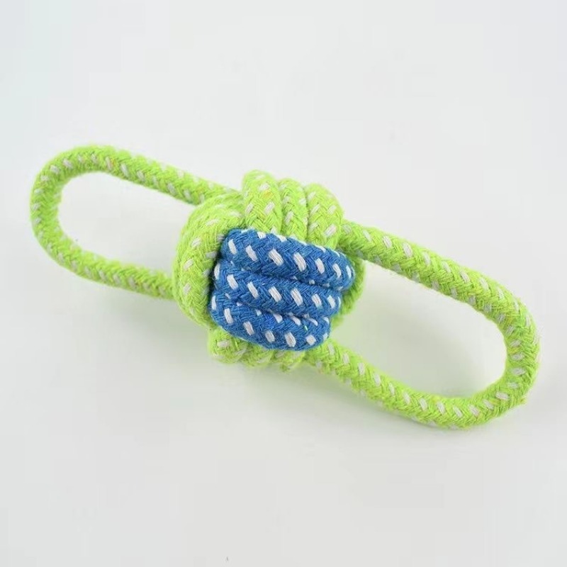 Cotton Rope Giraffe Chew Toy for Pets