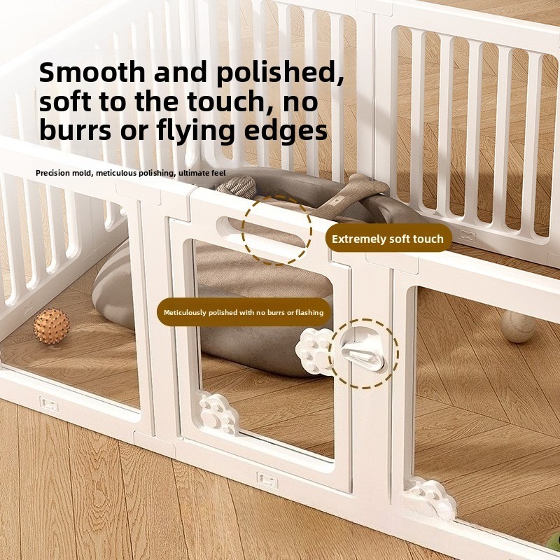 Transparent Acrylic Pet Fence for Modern Home