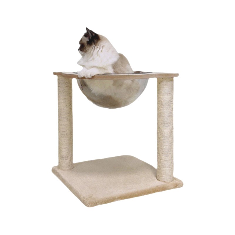 Stable Scratch-Resistant Cat Scratching Platform