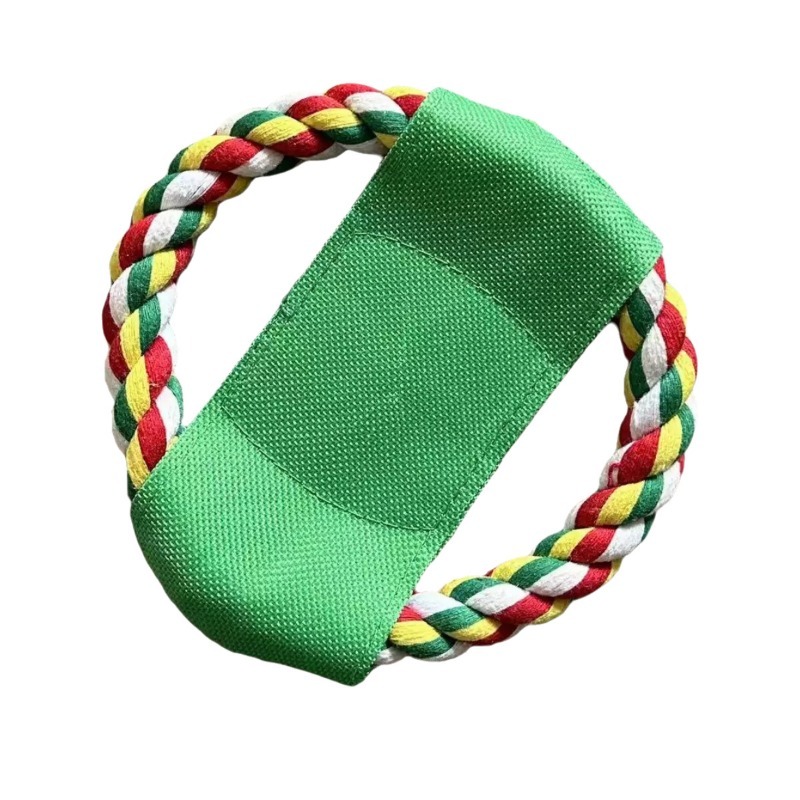 Cotton Rope Giraffe Chew Toy for Pets