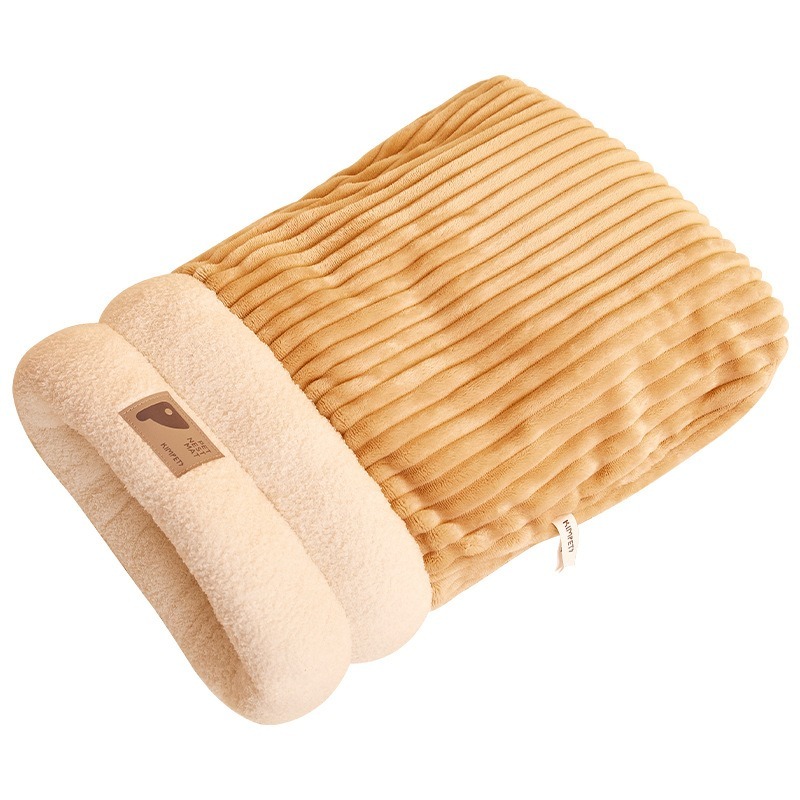 Winter Velvet Cat Sleeping Bag Warm