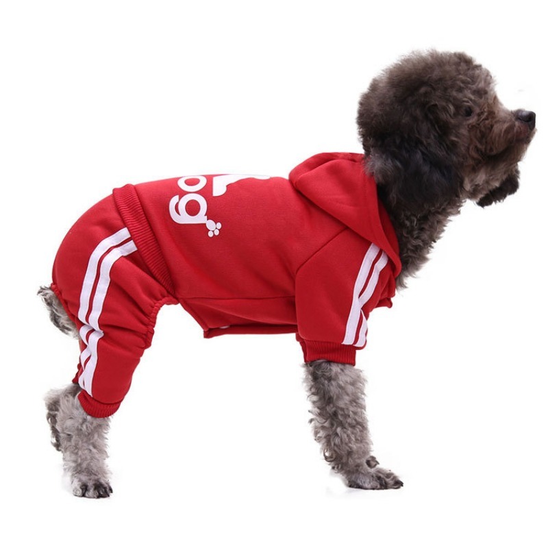 Classic Winter Hoodie for Four-Legged Pets