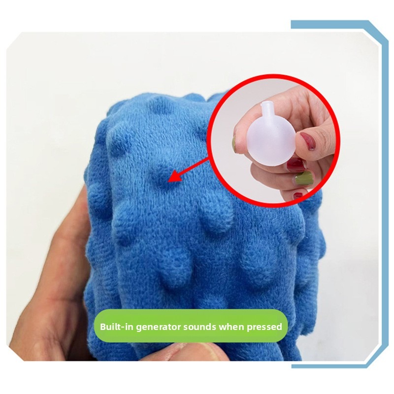 Durable Octopus Plush Chew Toy for Dogs and Cats