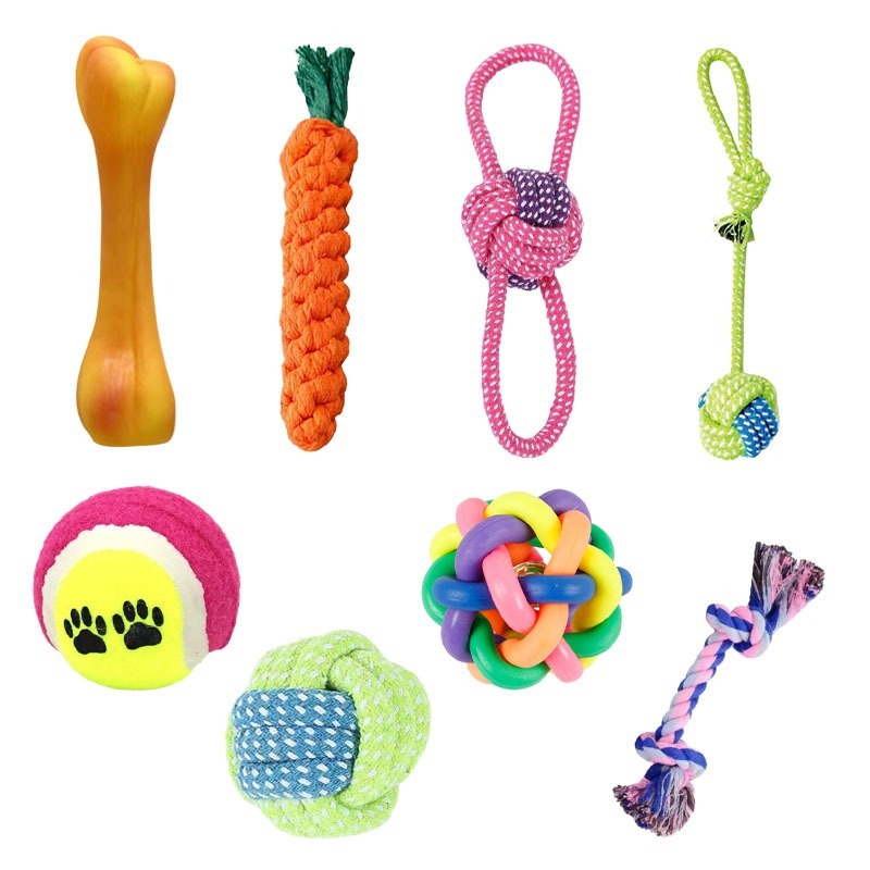 Cotton Rope Giraffe Chew Toy for Pets