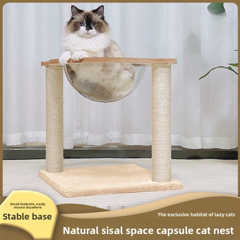 Stable Scratch-Resistant Cat Scratching Platform