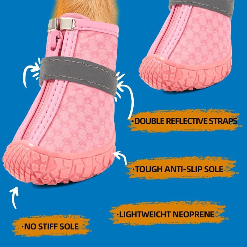 All-Season Breathable Outdoor Dog Footwear