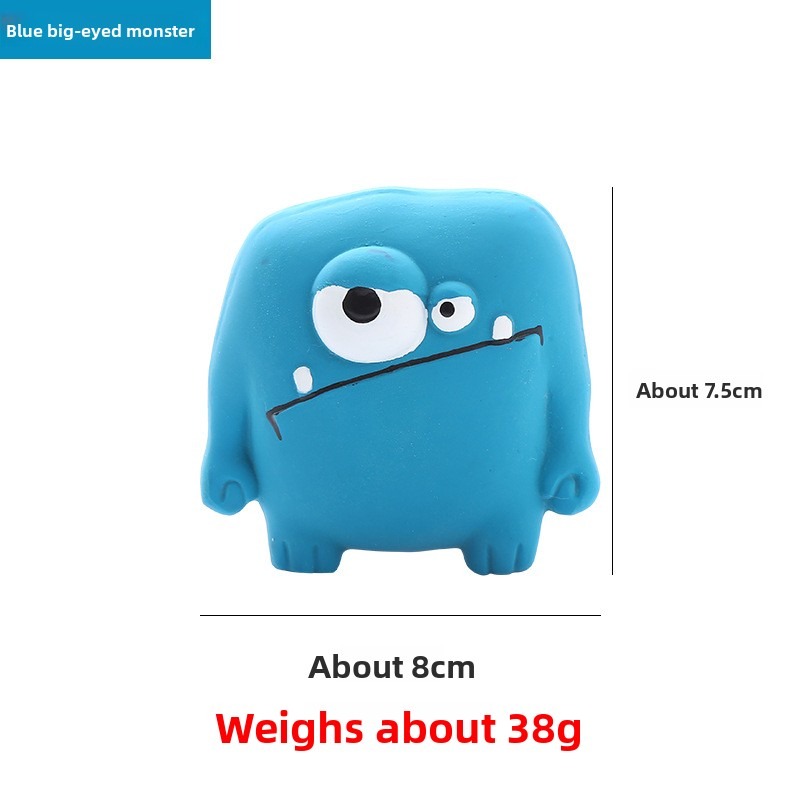 Natural Rubber Squeaky Chew Toy for Puppies