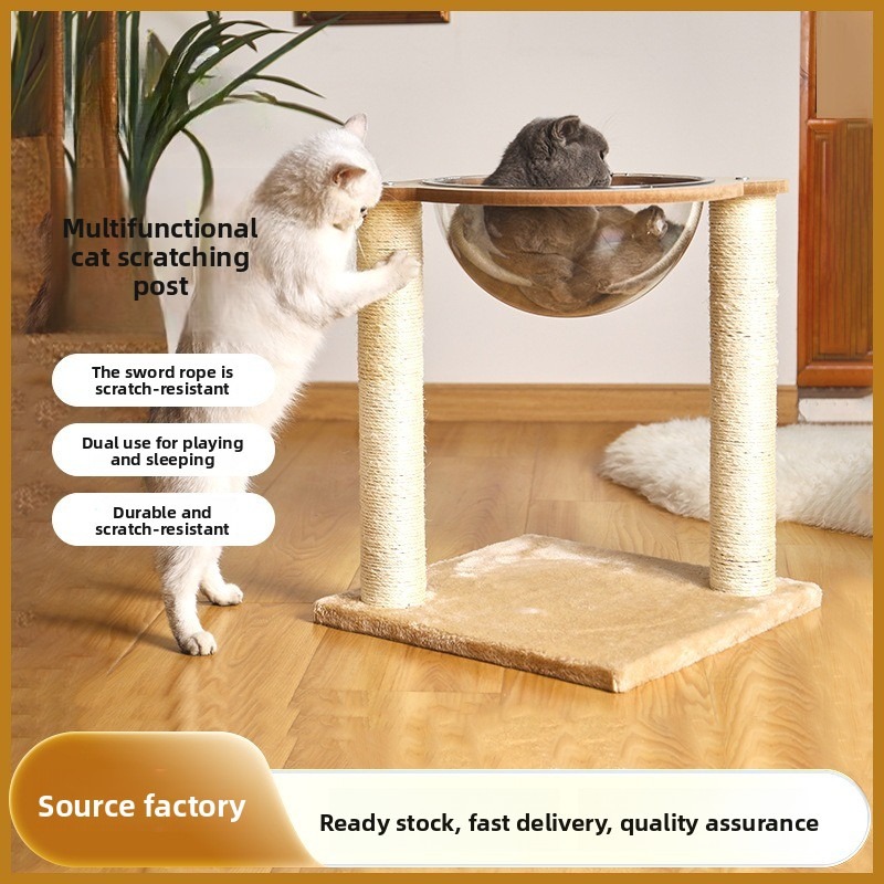 Stable Scratch-Resistant Cat Scratching Platform
