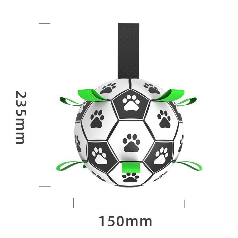 PU Material Soccer Ball for Outdoor Dog Training