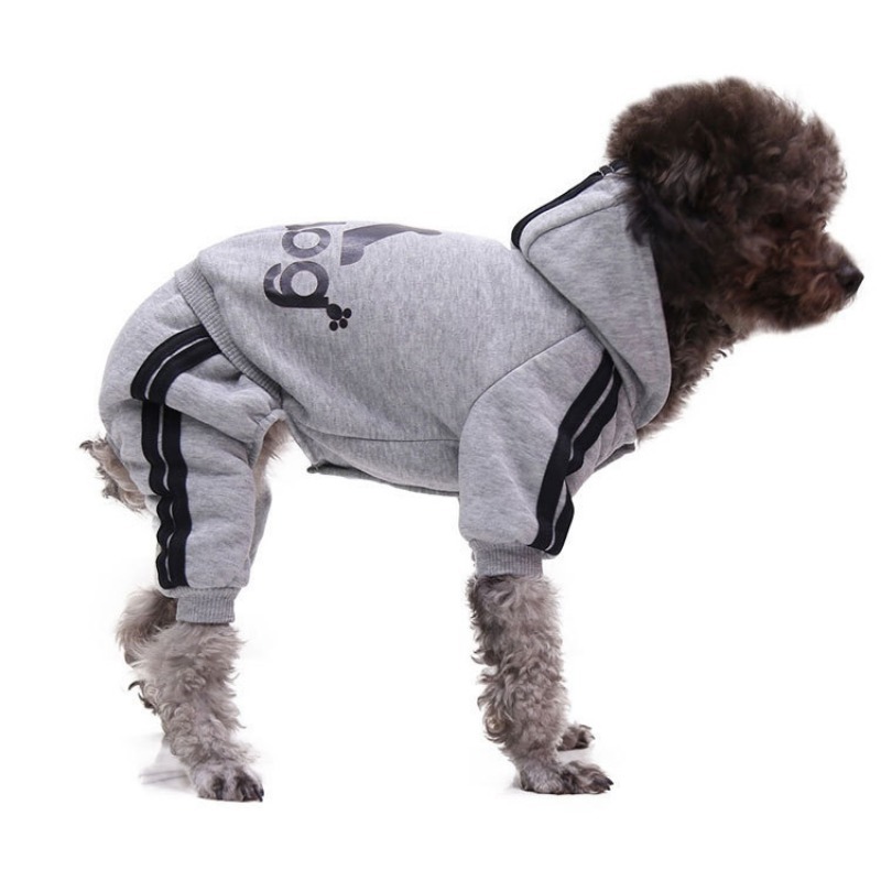 Classic Winter Hoodie for Four-Legged Pets