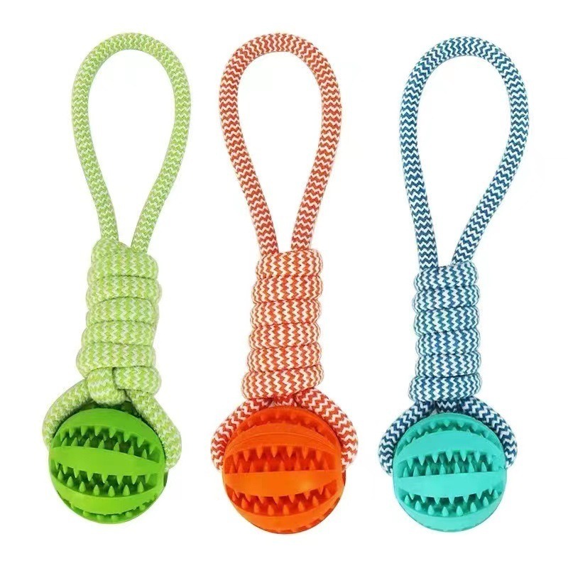 Cotton Rope Giraffe Chew Toy for Pets