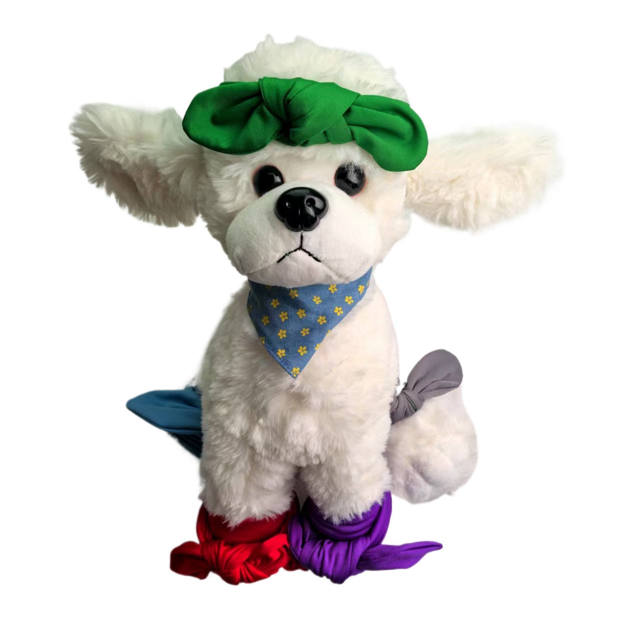 Stretchy Bow Headband for Small Dogs