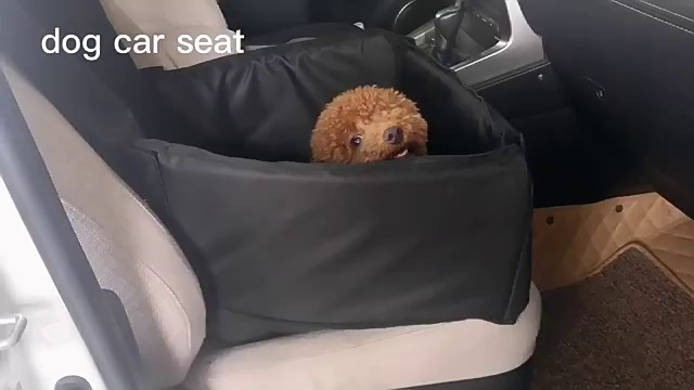 Portable Detachable Pet Bed for Front Car Seat