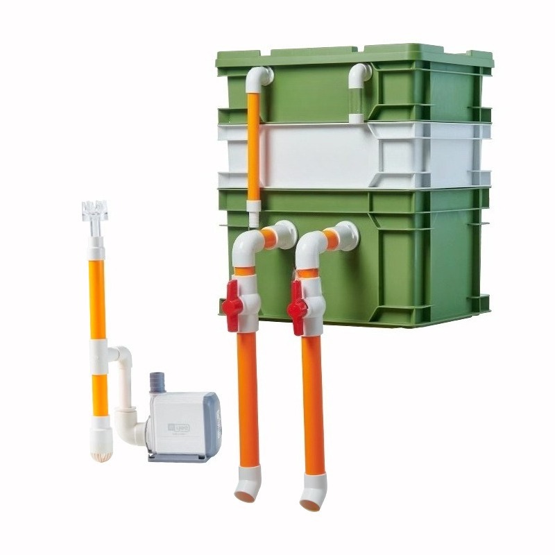 Silent External Aquarium Filter with Oil Removal