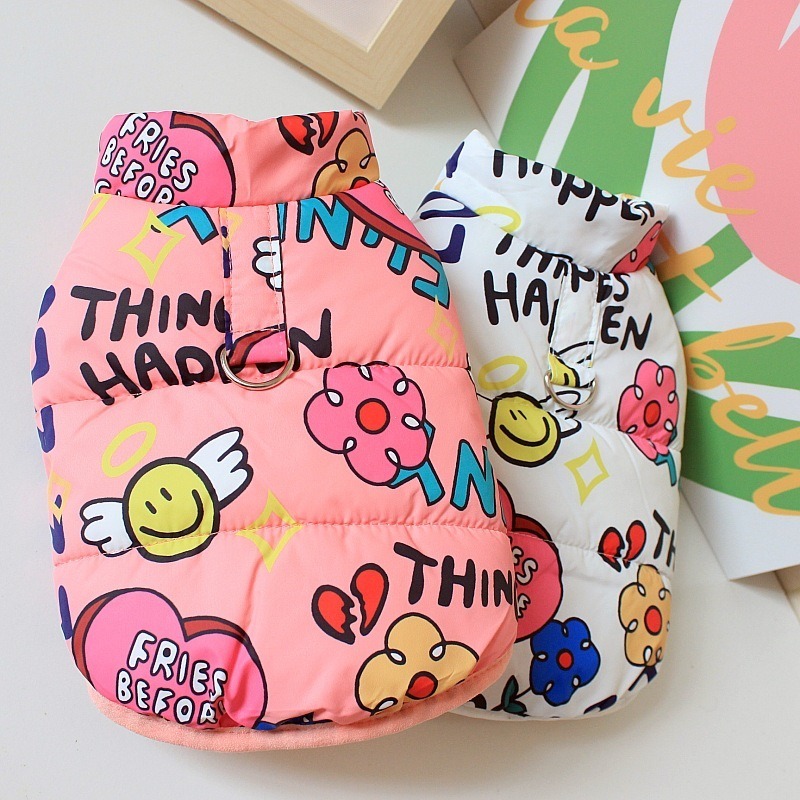 Print Dog Sweater with Traditional Design