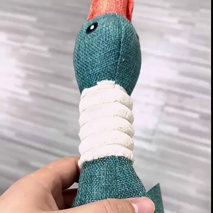 Sounding Linen Dog Chew Toy for Teeth Cleaning