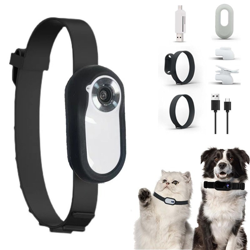Pet Action Camera Mini Magnetic Rotating HD