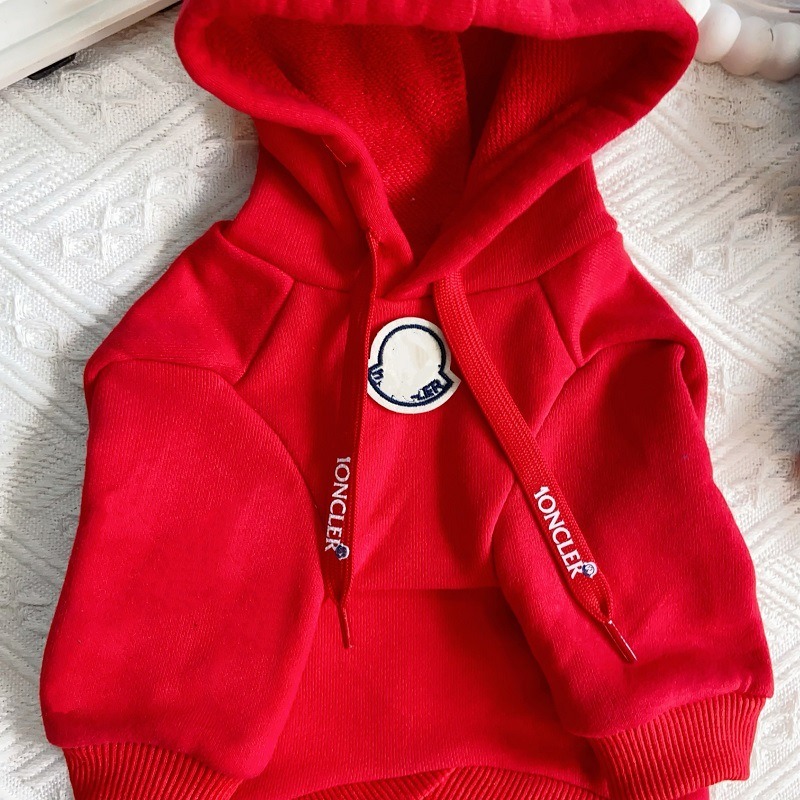 Letter Pattern Polyester Dog Vest for Autumn Winter