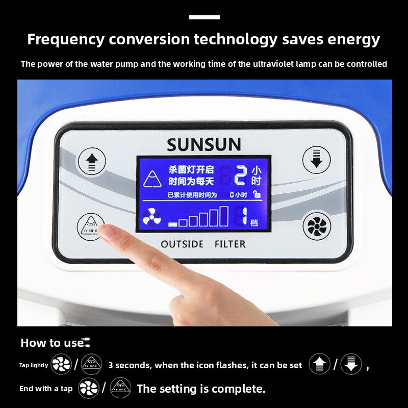 Ultra Quiet External Canister Filter High Power