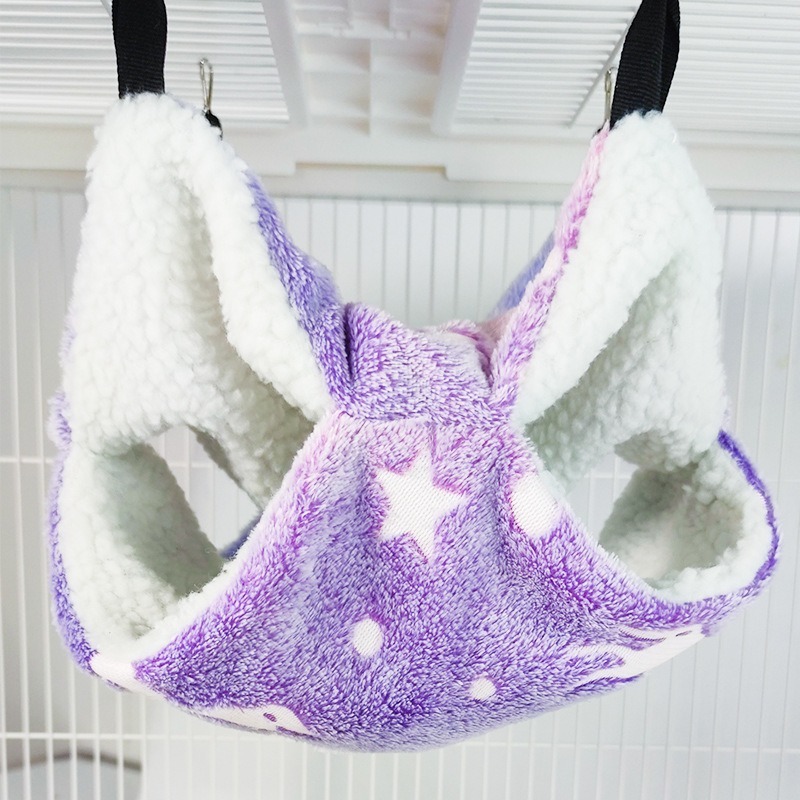 Small Pet Plush Hammock for Sugar Glider and Hamster