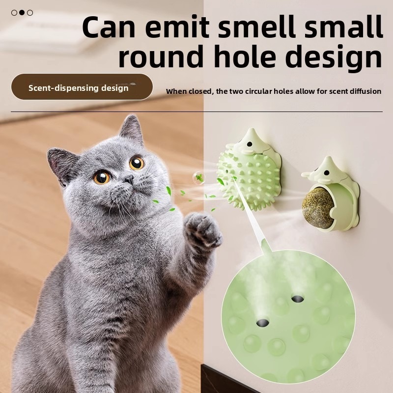 Cat Mint Hedgehog Chew Toy