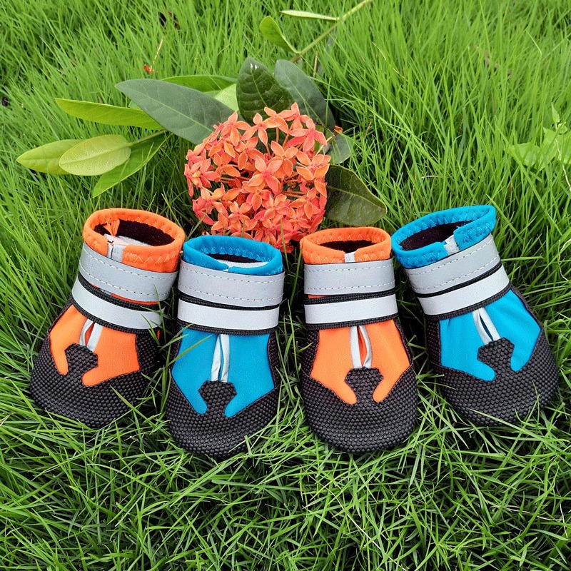 Waterproof Dog Boots Rubber Outdoor Shoes