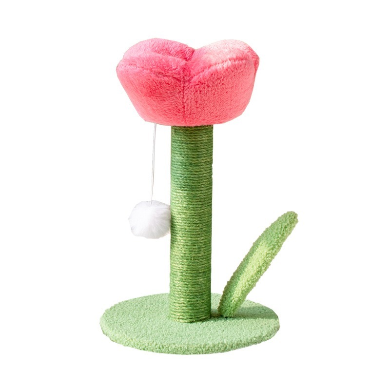 40cm Sisal Cat Scratching Post in Tulip Shape