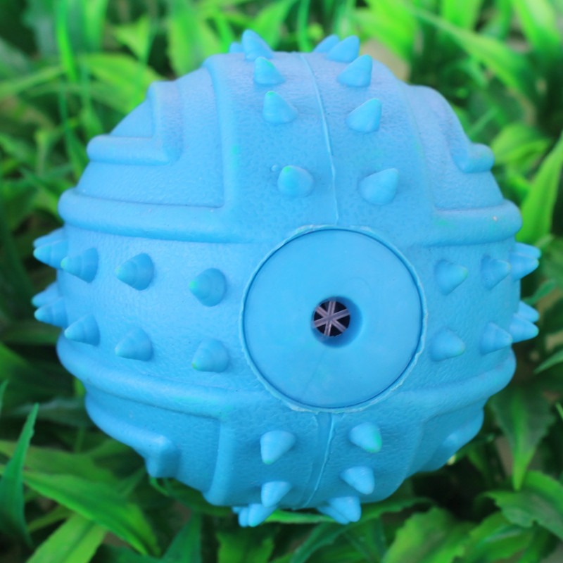 Sounding TPR Dog Chew Toy with Particles