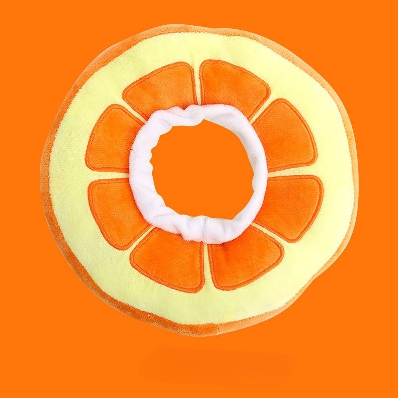 Pet Elizabethan Collar Fruit Print Adjustable