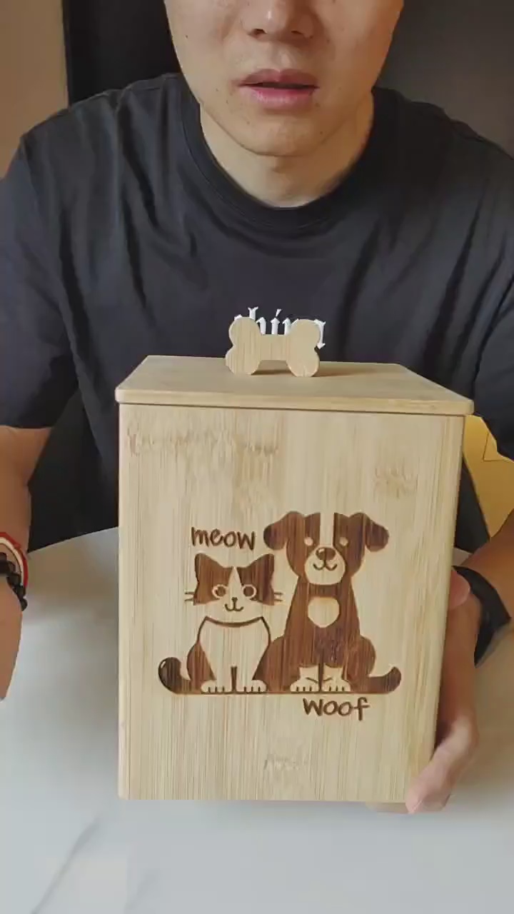 Bamboo Pet Urns