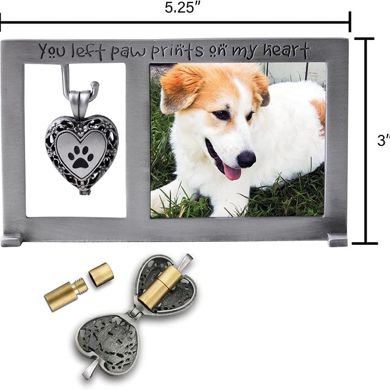 My Heart Pet Memorial Picture Frame