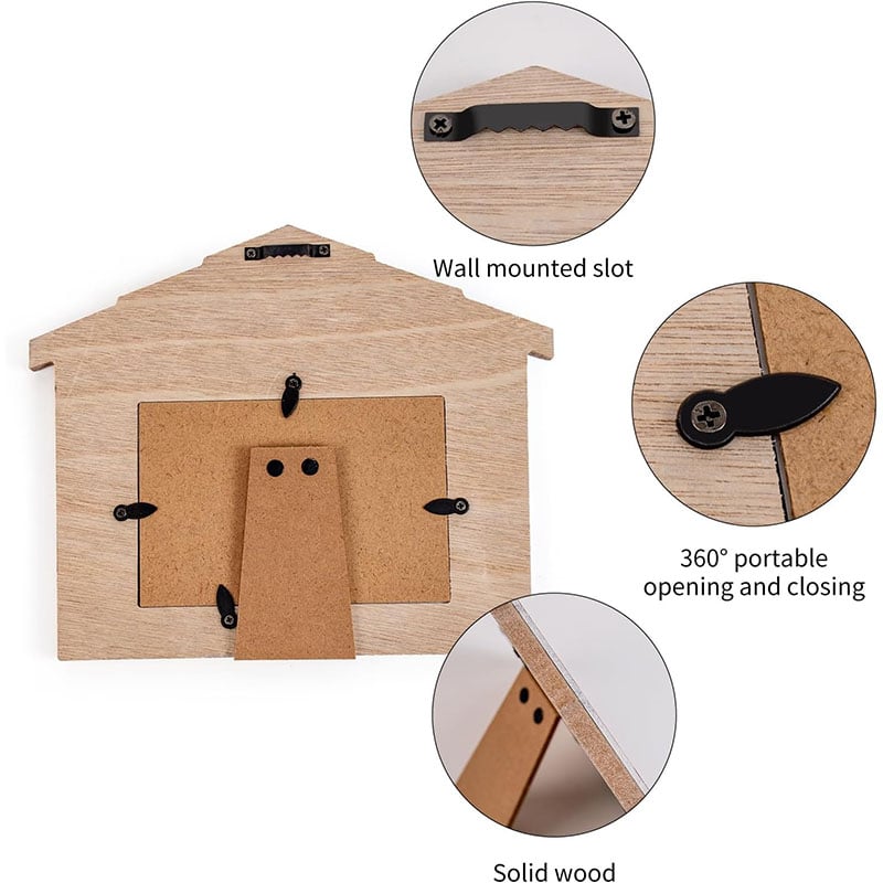 3D House Dogs Picture Frame