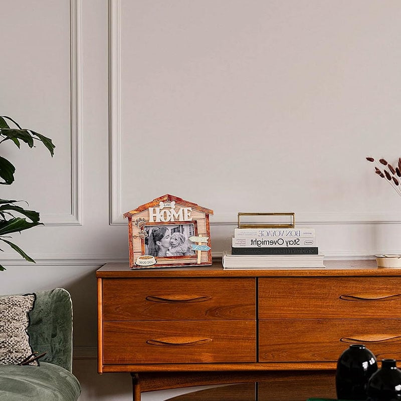 3D House Dogs Picture Frame