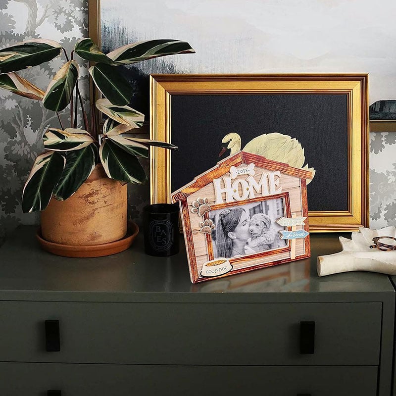 3D House Dogs Picture Frame