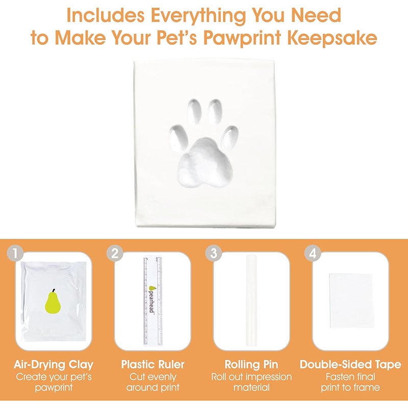 Pet Paw Print Photo Frame
