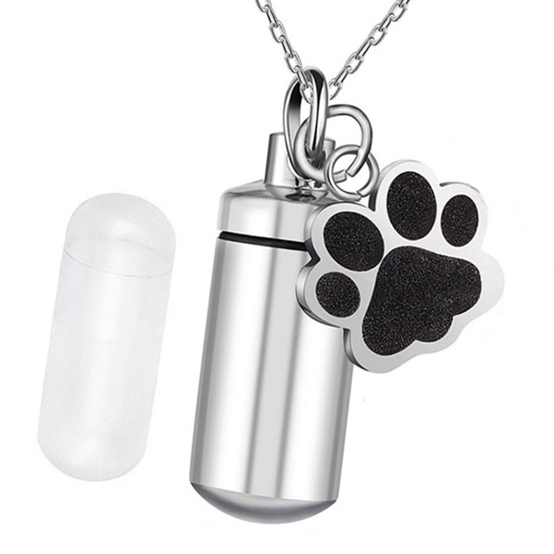 Cylindrical Pet Jewelry Urns