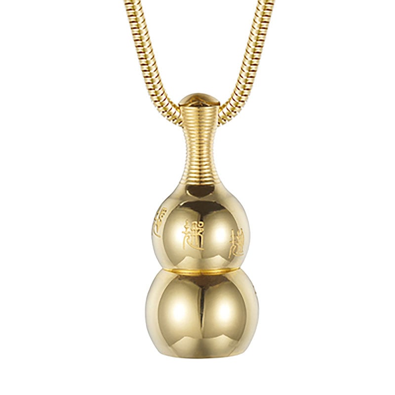 Titanium Alloy Gourd Pet Urns